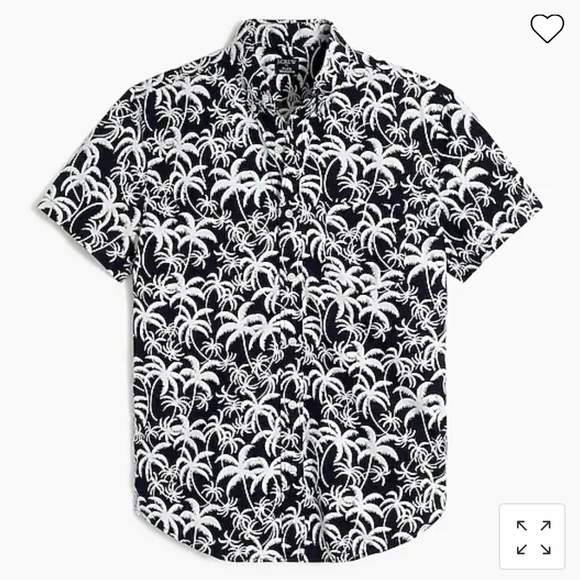 NWT J. Crew Factory Slim Short Sleeve Shirt - Picture 2 of 8